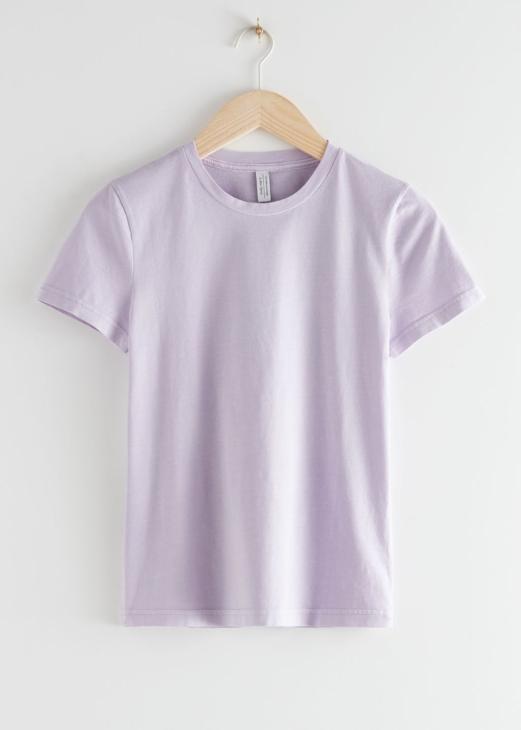 Organic Cotton T-Shirt - Lilac - Printed t-shirts - & Other Stories